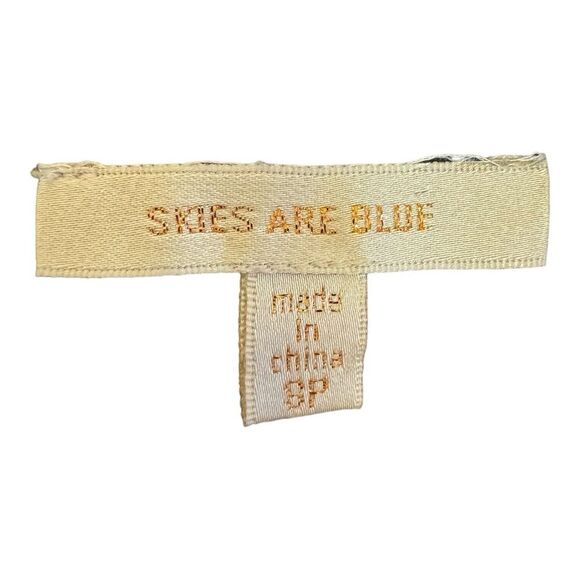 Sleeveless Top Navy Polka Dot Blouse Casual Tank - Picture 6 of 9